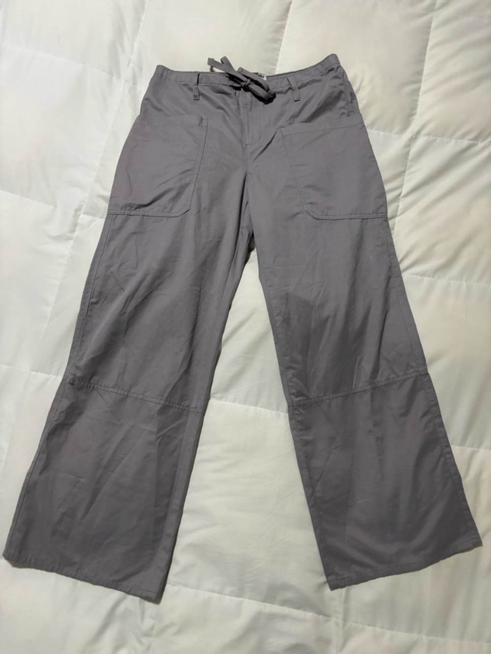 Celebrity Pink Gray "Butter Twill Wide Leg" size 8.